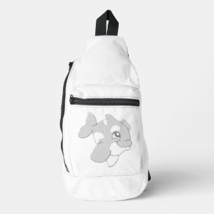 Druckknopfbeutel Crossbody Bag