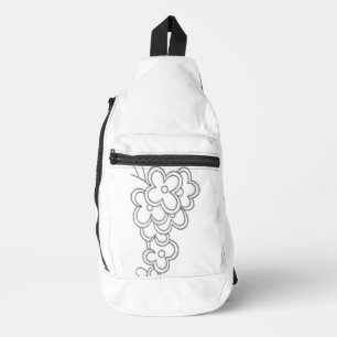 Druckknopfbeutel Crossbody Bag