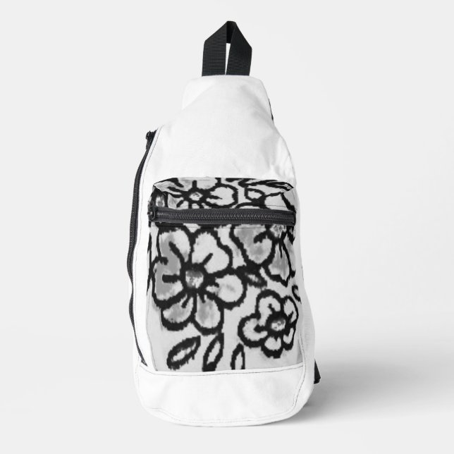 Druckknopfbeutel Crossbody Bag (Vorderseite)