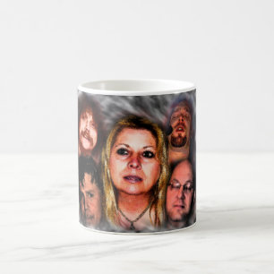 Druckkollage Kaffeetasse