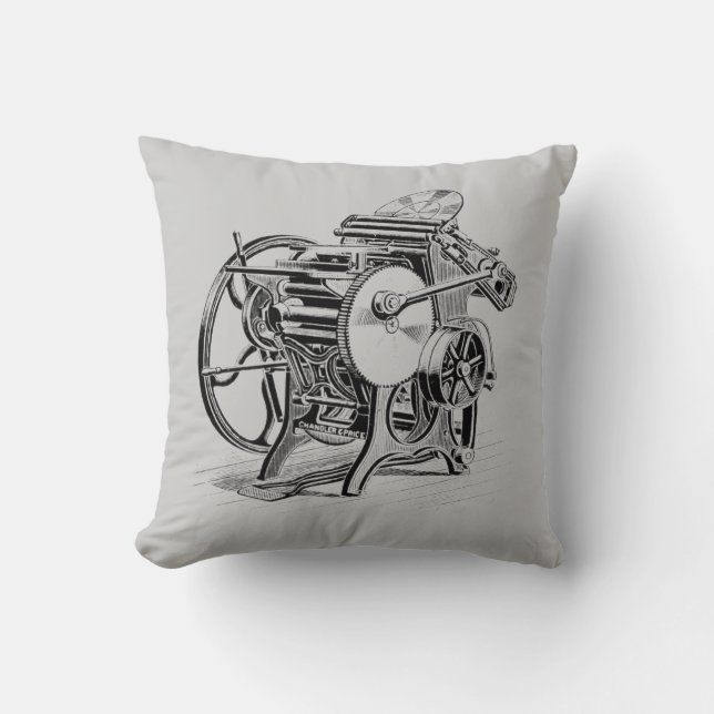 Druckmaschine Chandler & Price Kissen (Vorderseite)