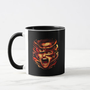 Druckmasken-Grafik-Mug Kühne urbane Ausdrucksfor Tasse