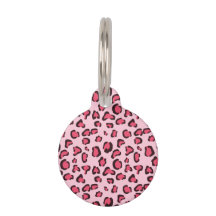 Druckmuster aus rosa Leopard mit benutzerdefiniert