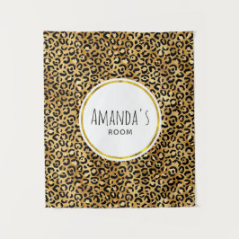 Druckmuster aus Wild & Exotic Leopard Wandteppich