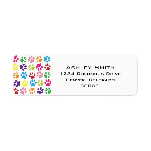 Druckmuster für Haustiere (Vorne)