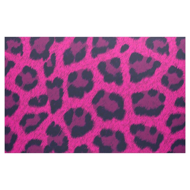 Druckmuster mit rosa Leopard Stoff (Fat Quarter (45,7 x 55,9 cm))