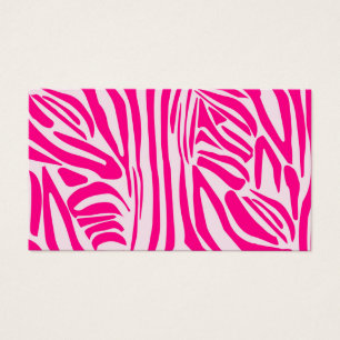 Druckmuster mit rosa Zebrastreifen