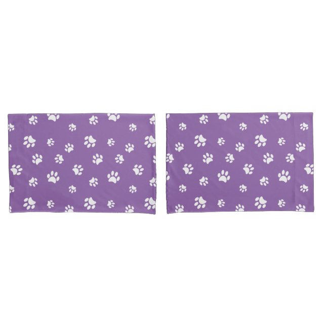 Druckmuster mit weißer Farbe Kissenbezug (Vorderseite-Set)