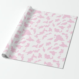 Druckpapier für rosa Kuh Geschenkpapier
