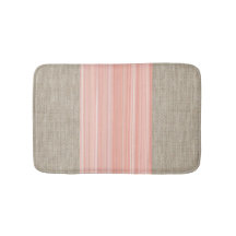 Druckstreifen mit weißem Pfirsichorange