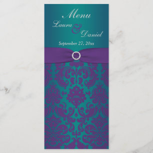 DRUCKTE RIBBON-Pupille, Aquamarine Karte für das H