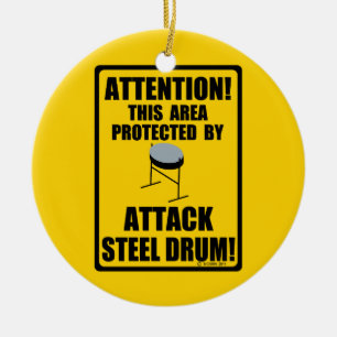 Drucktrommel Keramik Ornament