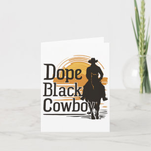 Drug Black Cowboy African Cowboy Black History Jun Karte