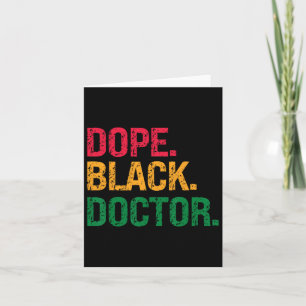 Drug Black Doctor Black History Juneteste Karte