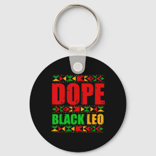 Drug Black Leo Black History Monte Melanin Schlüsselanhänger
