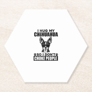 Drüge meinen Chihuahua, damit ich nicht Leute erst Untersetzer