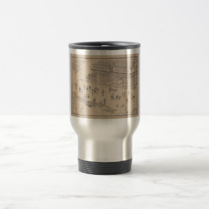 Drugstore-Druck-Reise-Tasse Reisebecher