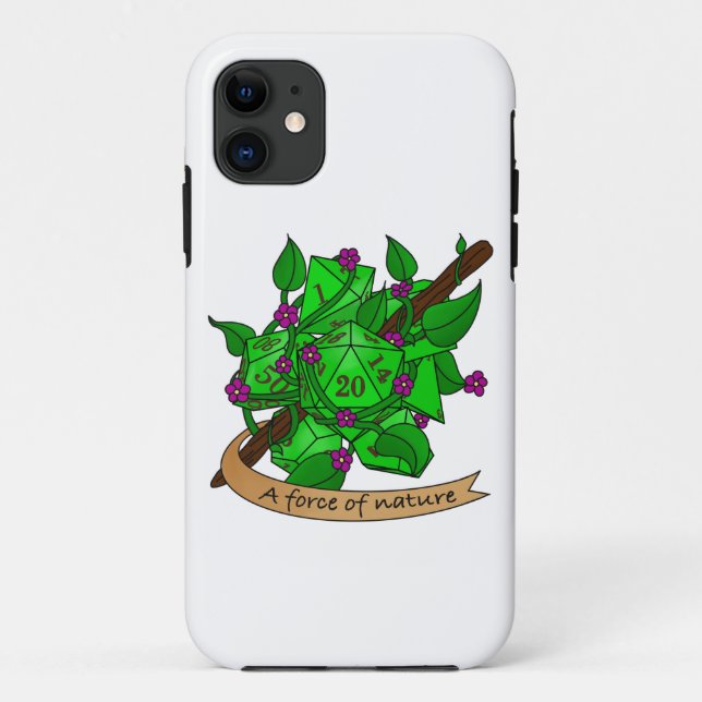 Druiden-Würfel Case-Mate iPhone Hülle (Rückseite)