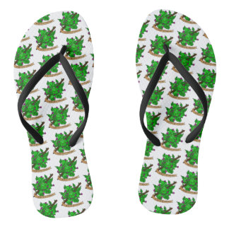 Druiden-Würfel Flip Flops