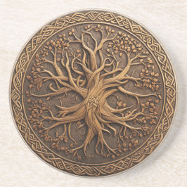 Druidic Rotund Getränkeuntersetzer