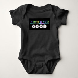 Drum and Bass Baby One-piece EDM music D.J. Deejay Strampler