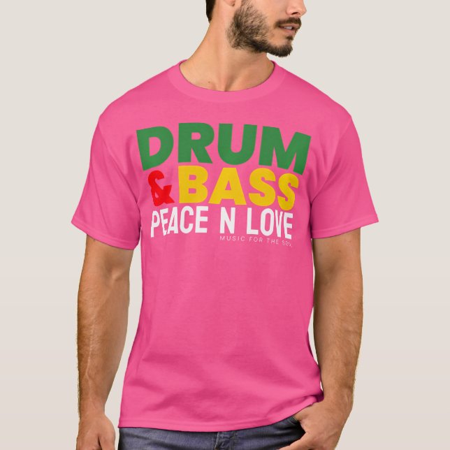 Drum and Bass Dubstep Dnb T-Shirt (Vorderseite)