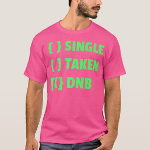 Drum and Bass Single Dnb Drumbass T-Shirt