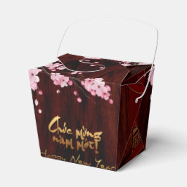 Drum Blossom Tet Hoa Anh Dao Vietnamese Neujahr t Geschenkschachtel