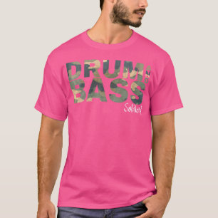 Drum Drum und Bass Soldier Dnb Dschungle Music Cam T-Shirt