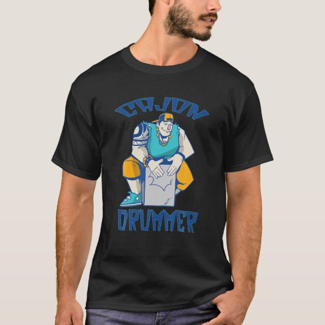 Drum Heartbeat Musik Lover Geschenk für Drummer -  T-Shirt (Vorderseite)