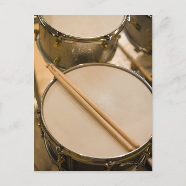 Drum Kit 3 Postkarte (Vorderseite)