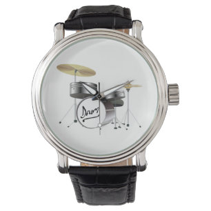 Drum Kit Armbanduhr