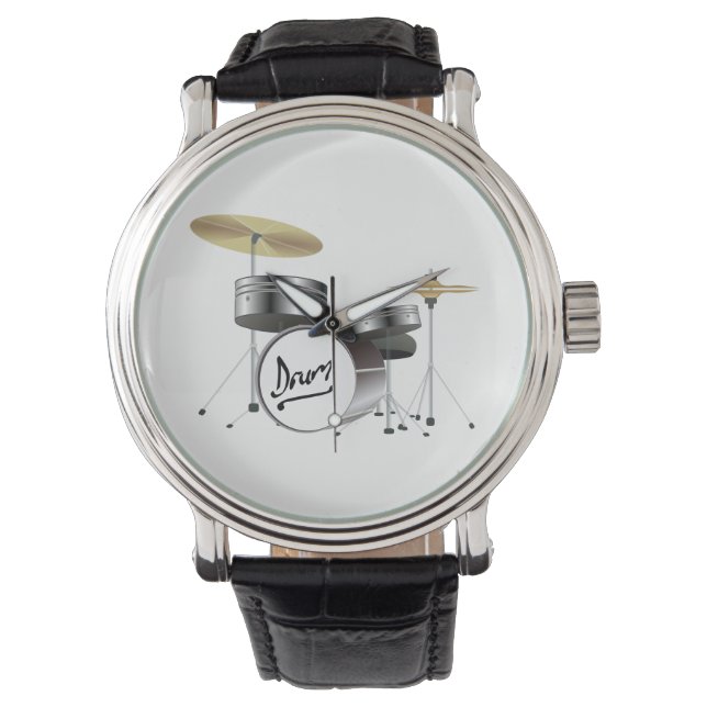Drum Kit Armbanduhr (Vorderseite)