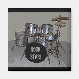 Drum Kit Magnet