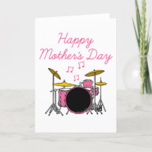 Drum Kit Muttertagskrummer Musiker