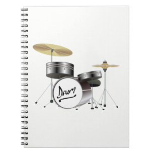 Drum Kit Notizblock