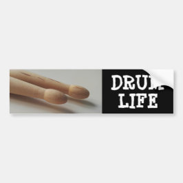 Drum Life Drummer Drumsticks Cool Autoaufkleber