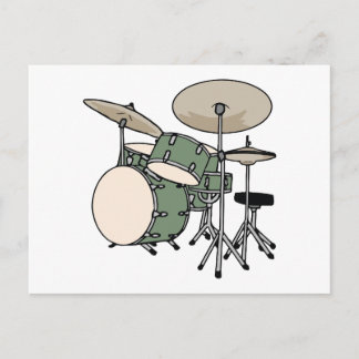 Drum postkarte