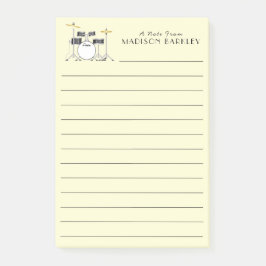 Drum Set Drummer Band Lehrer Musiker Post-it Klebezettel