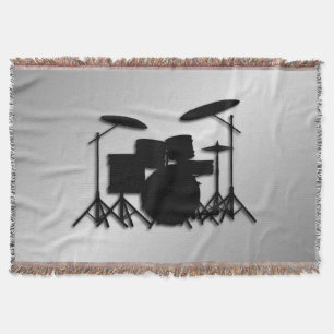 Drum Set Music Design Decke