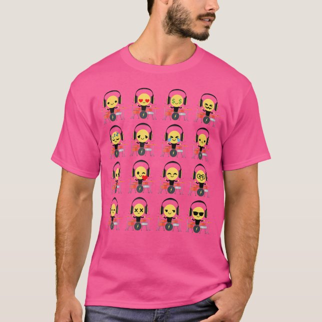 Drum Shirt Drummer T-Shirt (Vorderseite)