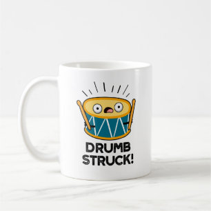 Drumb Struck Funny Drummer Drum Pub Kaffeetasse