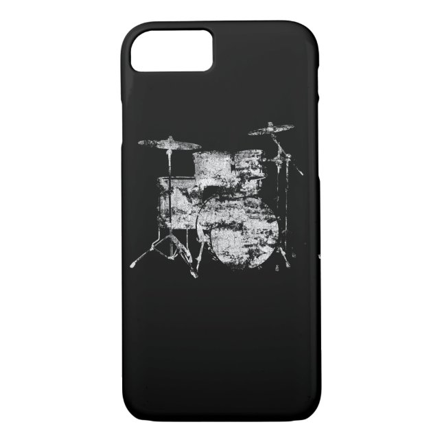 Drumkit Case-Mate iPhone Hülle (Rückseite)