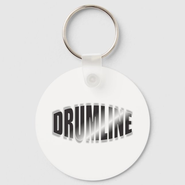 Drumline Black Chrome Schlüsselanhänger (Vorderseite)