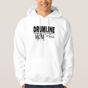 Drumline-Mama / mit Datum Hoodie