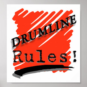 Drumline Regeln Poster
