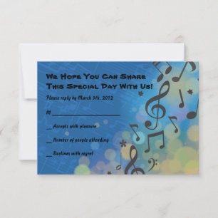 Drummer Boy Bar Mitzvah Einladung Antwort Karte