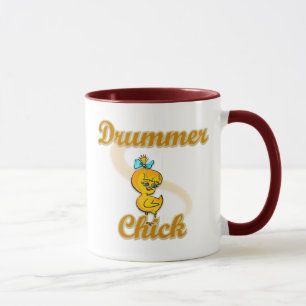 Drummer Chick Tasse