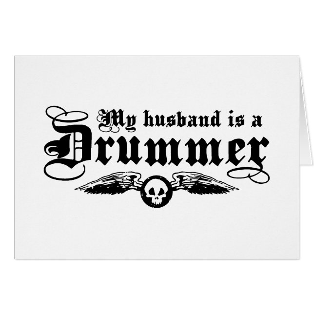 Drummer-Ehefrau (Vorderseite (Horizontal))