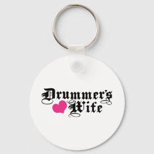 Drummer-Ehefrau Schlüsselanhänger